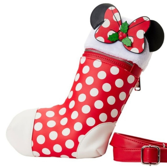 Disney Minnie Mouse Stocking Cosplay Crossbody BagNew - Picture 1 of 6